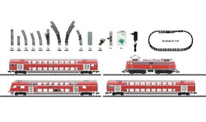 Starter Set BR 110 with Double-Decker Train of DB AG